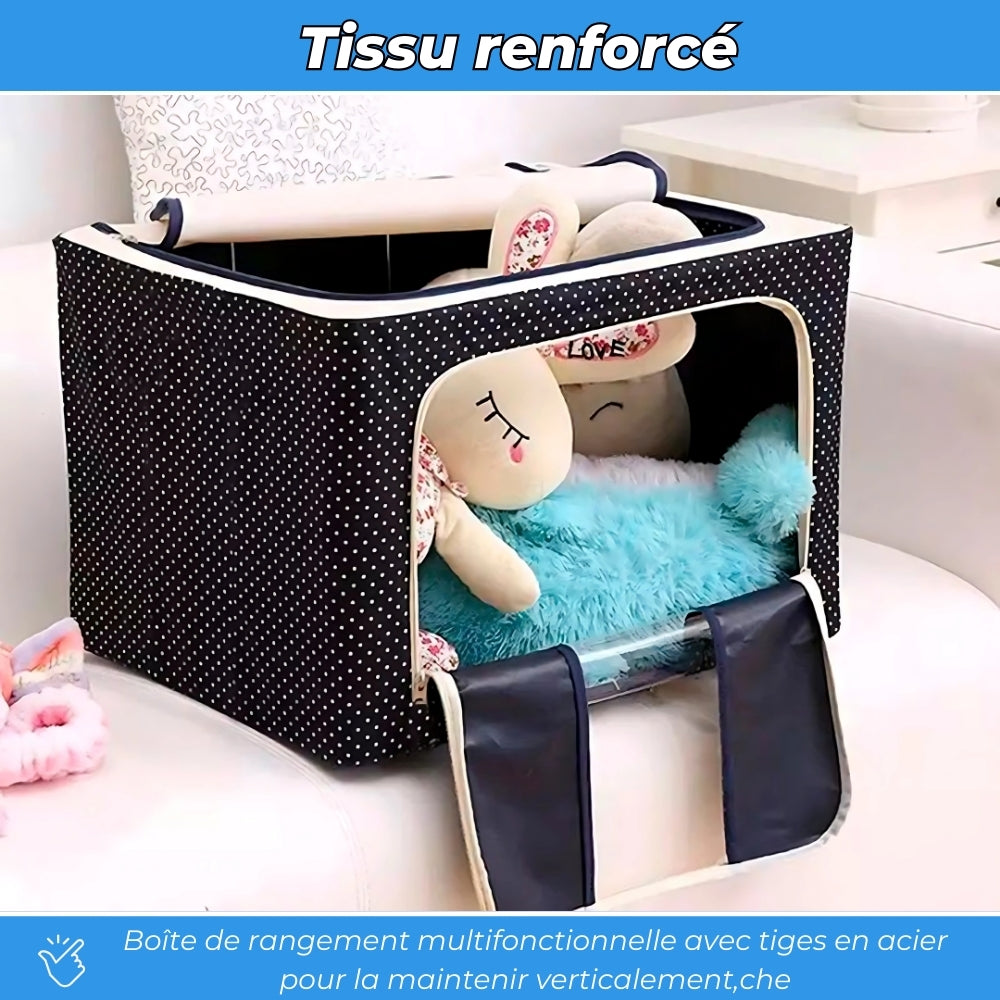 FlexiBox - Rangement Grande Capacité en tissu renforcé
