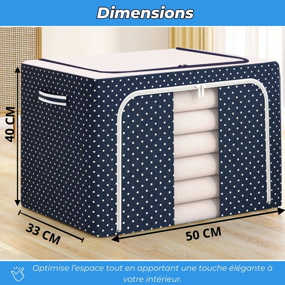 FlexiBox - Rangement Grande Capacité en tissu renforcé