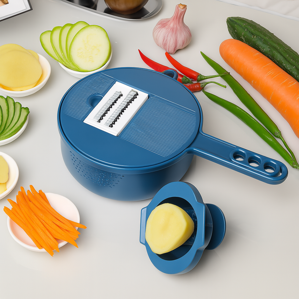 Hachoir et Coupe-Légumes Ultra Polyvalent 12 en 1