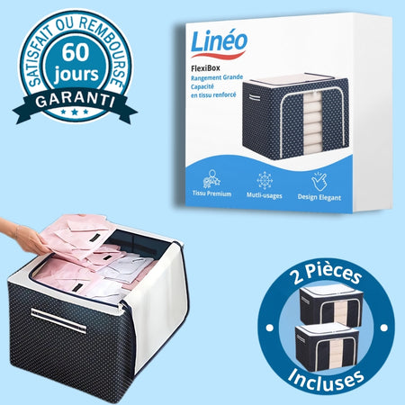 FlexiBox - Rangement Grande Capacité en tissu renforcé